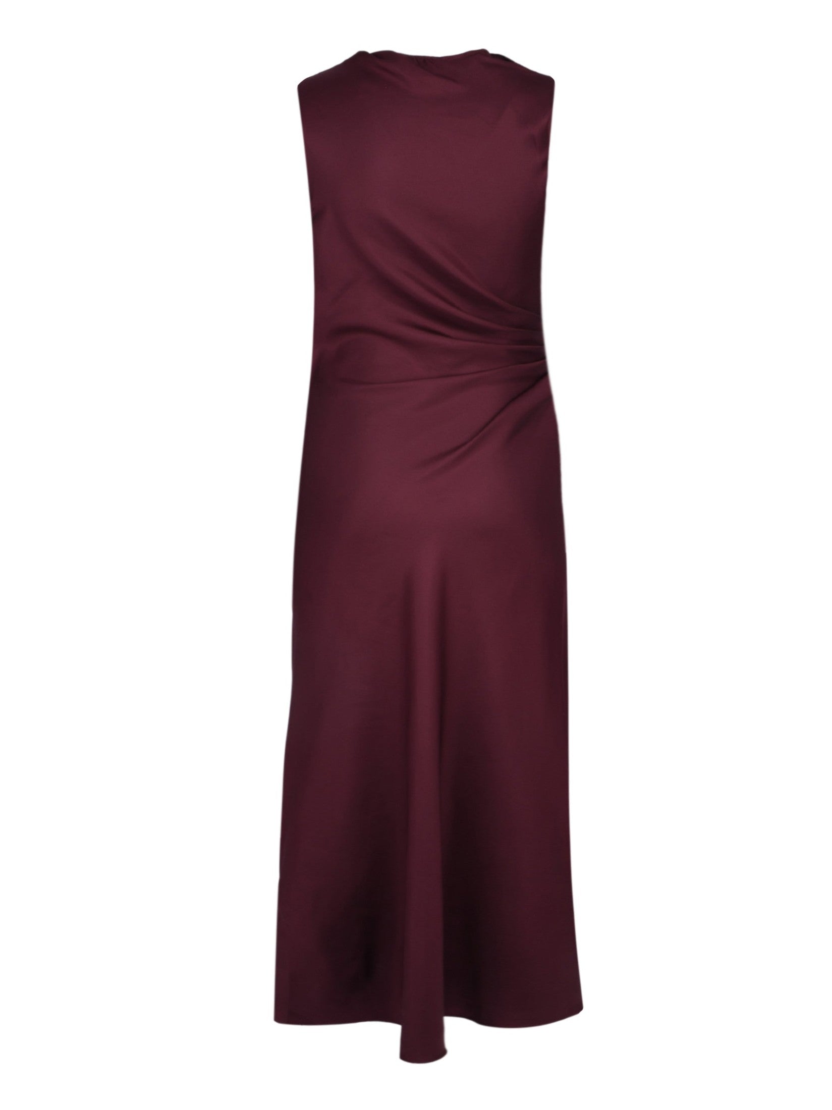 Roan sleeveless drapped dress