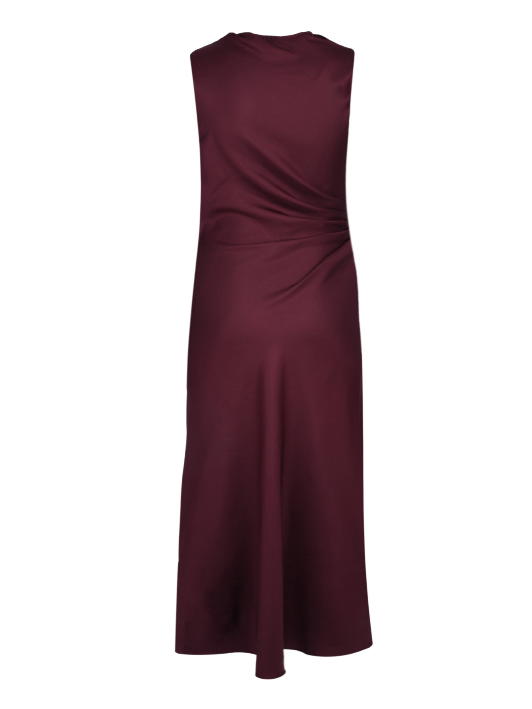 ROAN SLEEVELESS DRAPPED DRESS