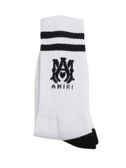Ribbed ma athletic socks