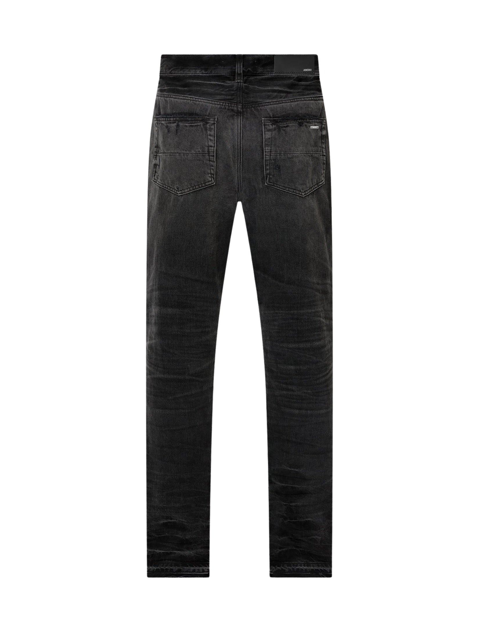 Leather straight mx1 jean