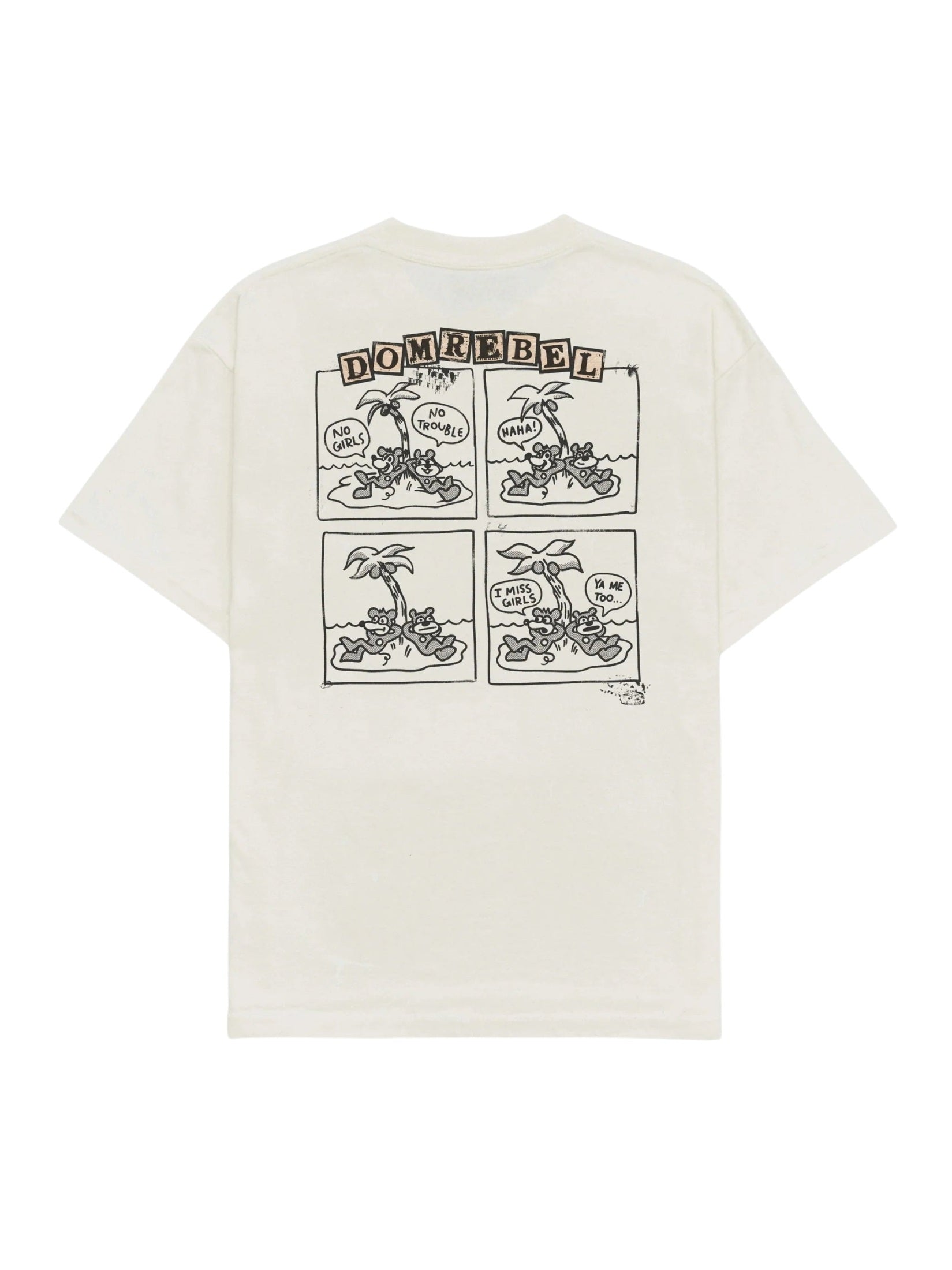 Girlies t-shirt old white