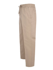Mid-Rise Straight-Leg Trousers