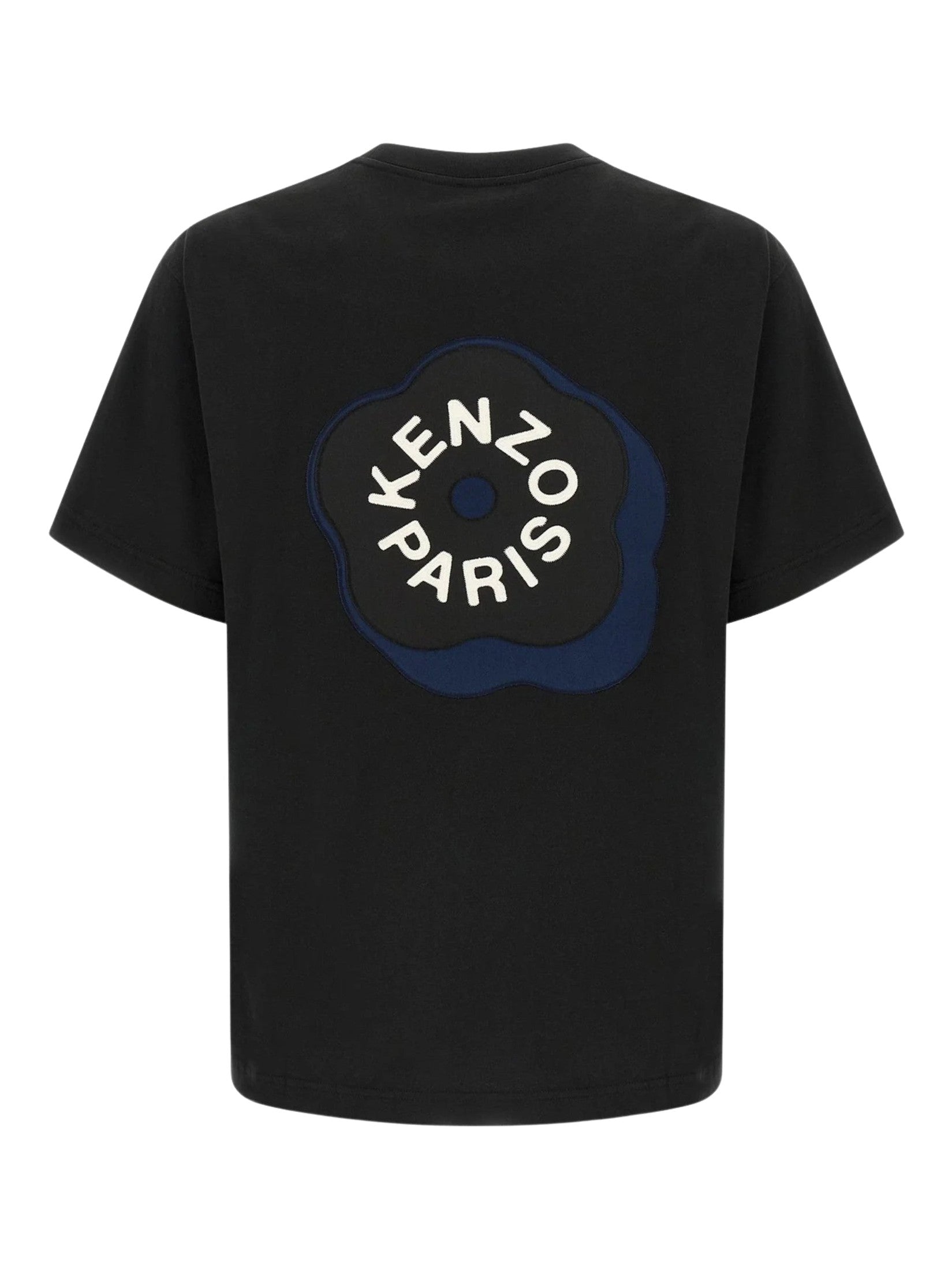 'boke flower 2.0' embroidered oversized t-shirt in cotton