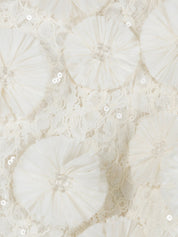 Maven floral raffia gown