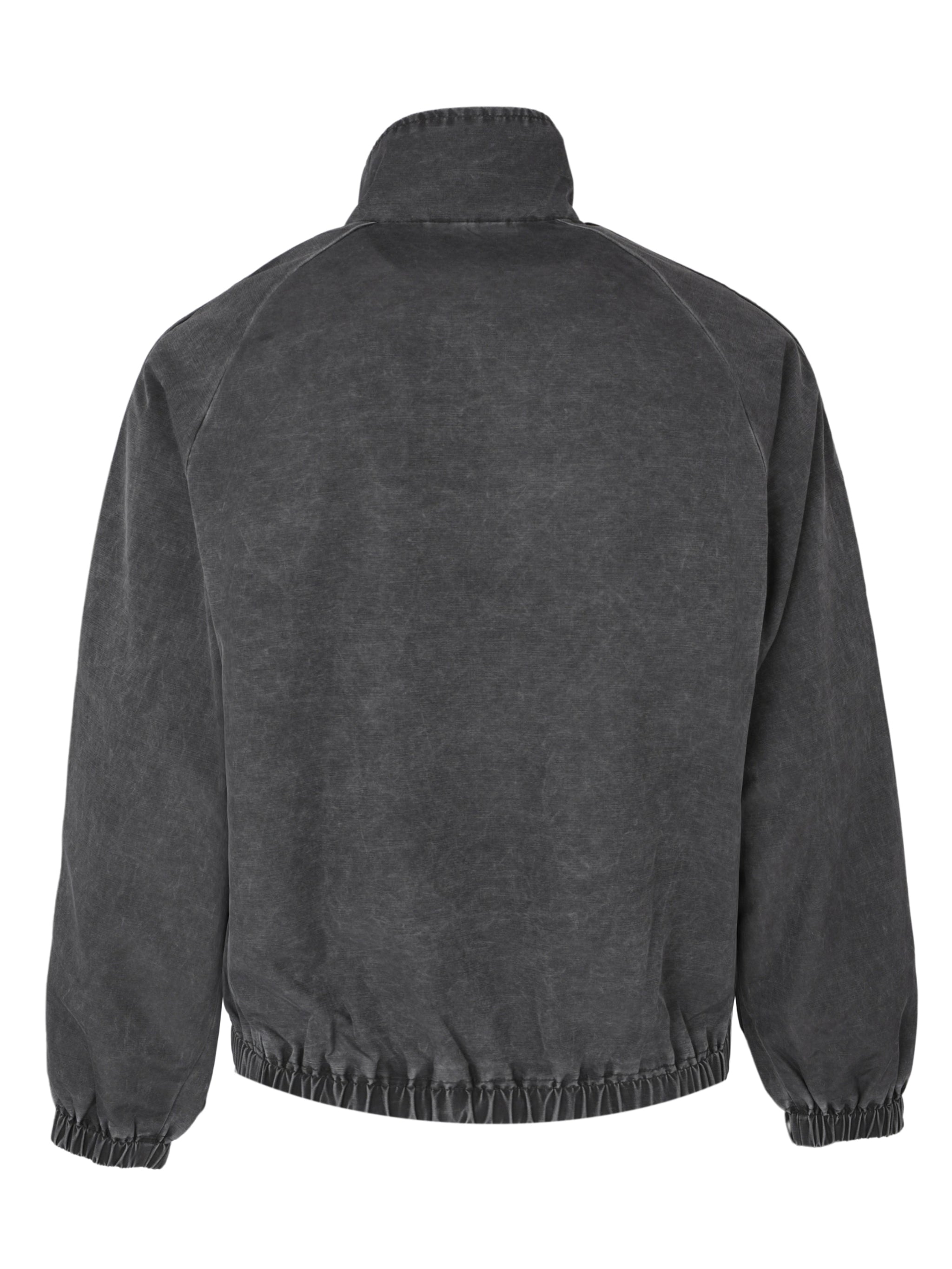 Curved logo vint windbreaker
