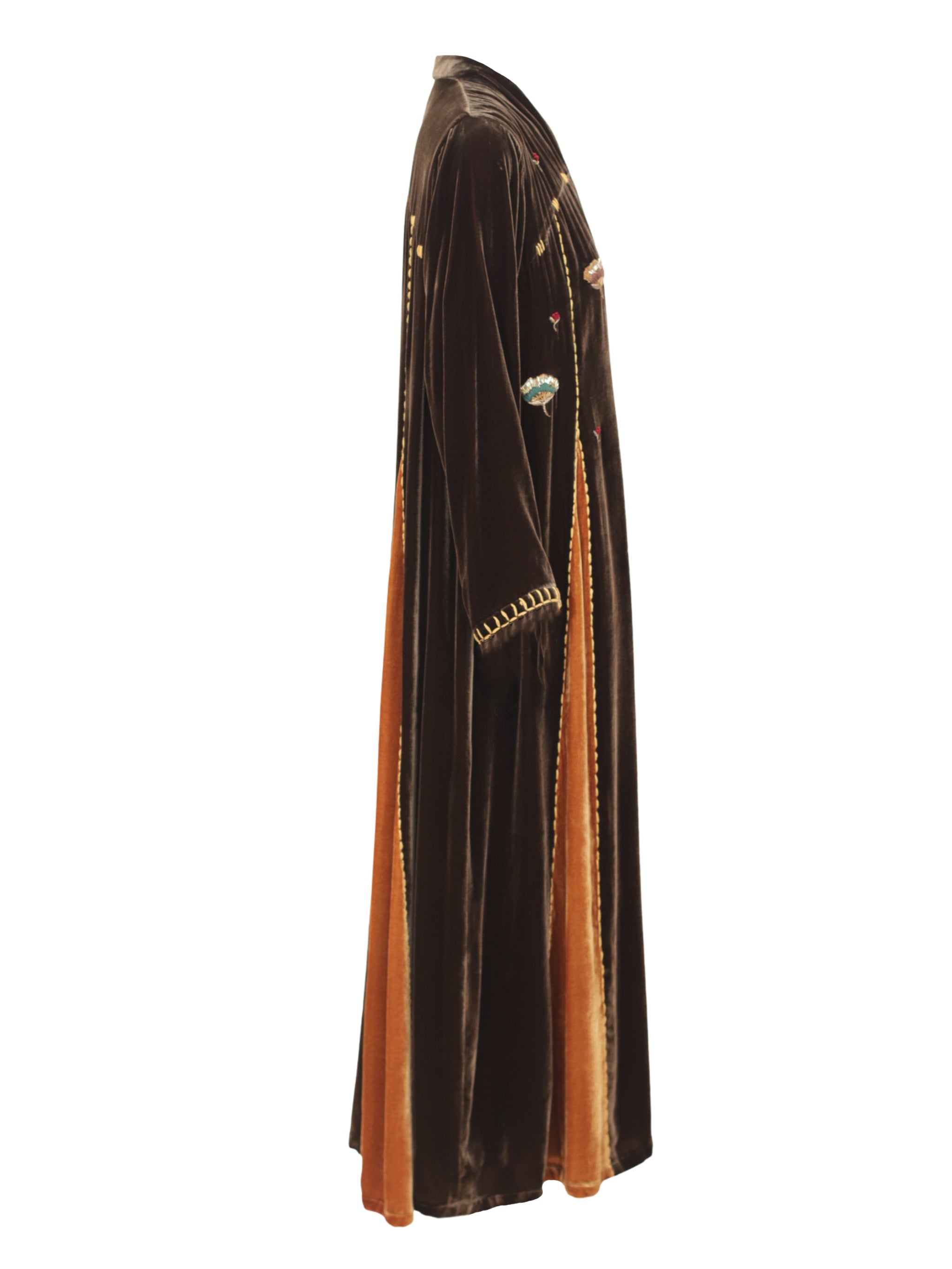 Velvet abaya