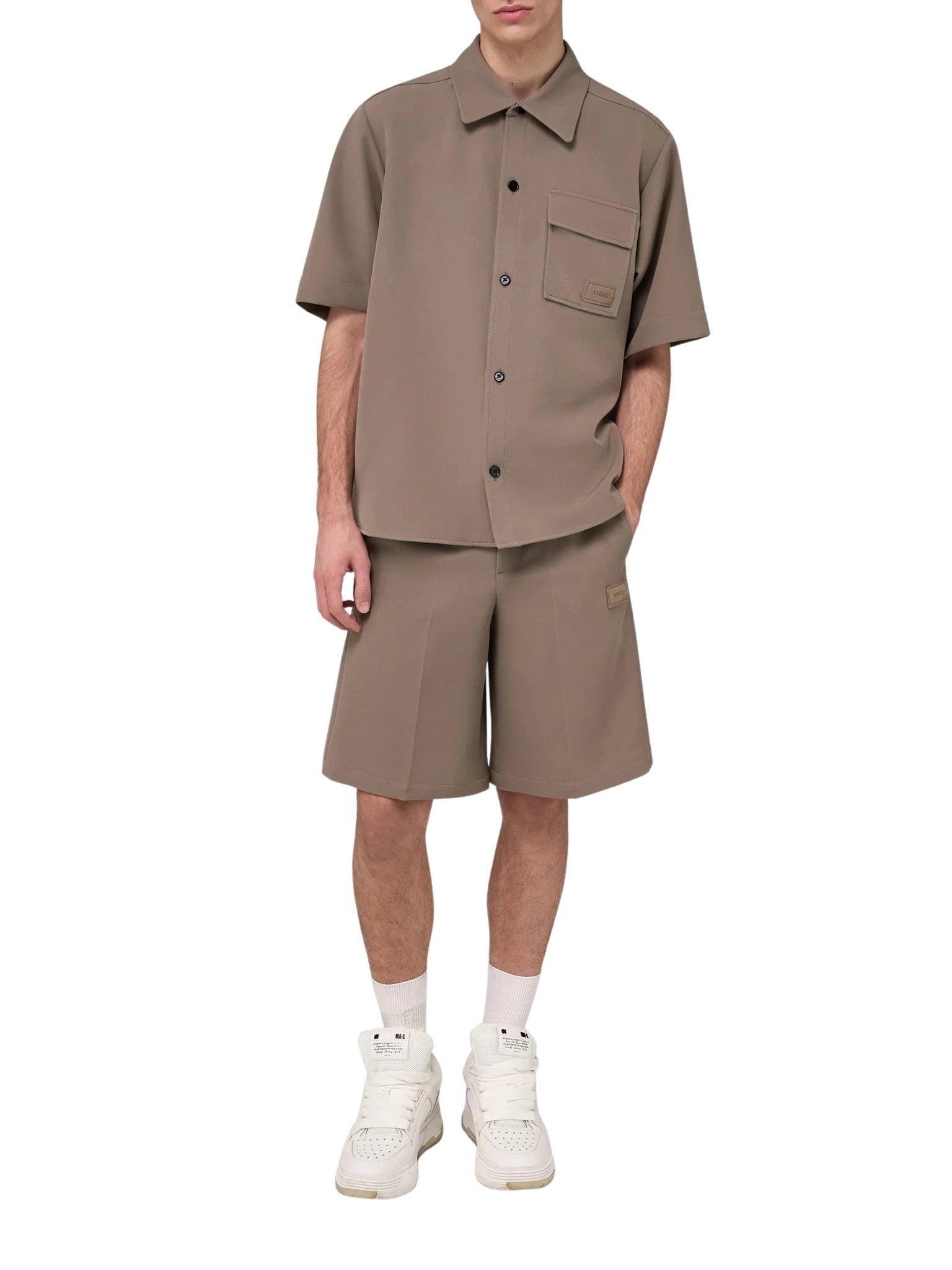 AMIRI Patch Cady Short Sleeve Pocket Shirt