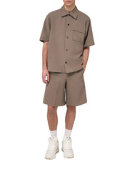 AMIRI Patch Cady Short Sleeve Pocket Shirt
