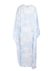 ABAYA TOILE DE JEDDAH LIGHT BLUE ABAYA