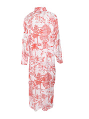 LUXURY PJ SET TOILE DE JEDDAH RED DAYJAMA