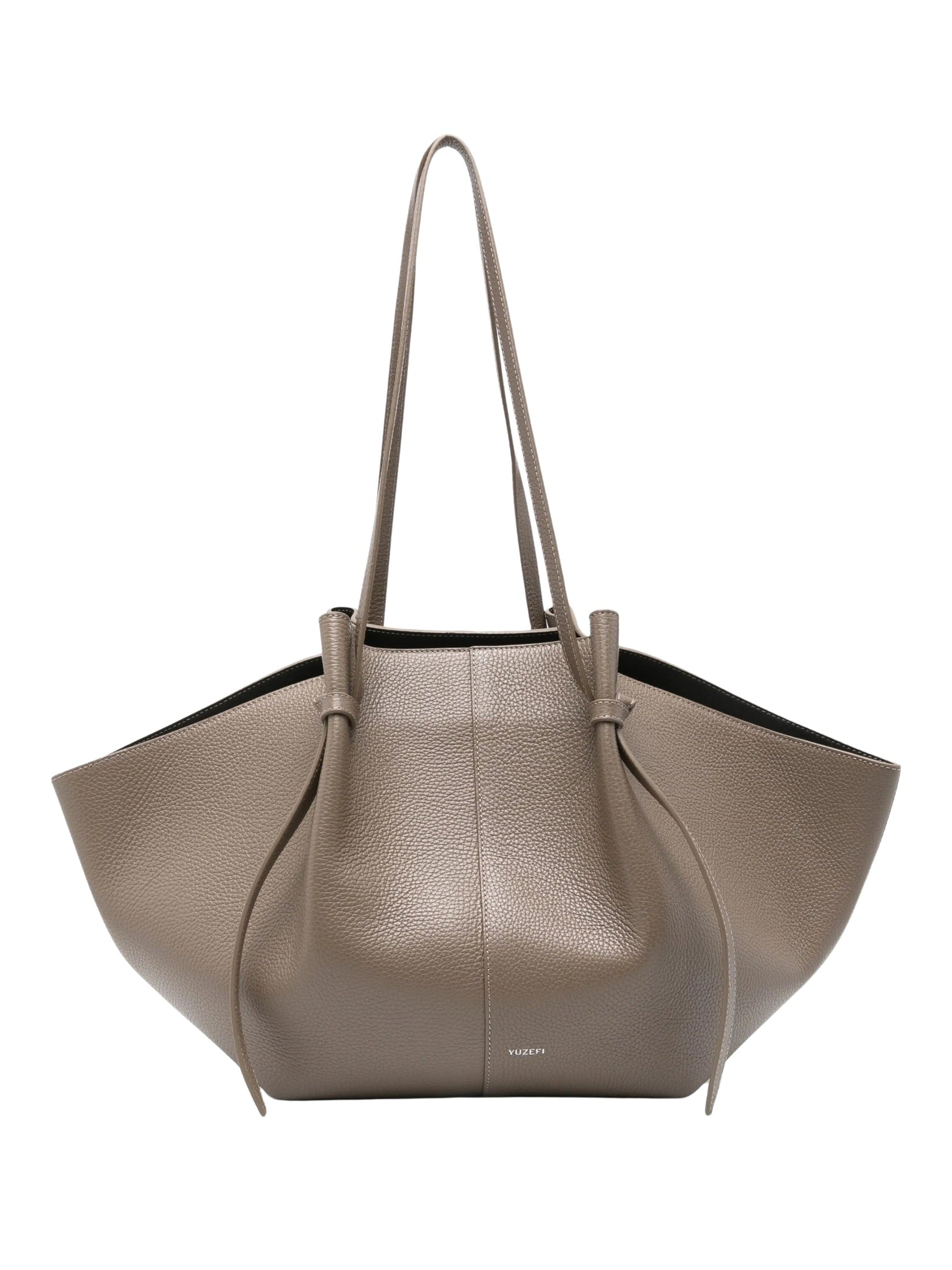 Large mochi pebble grain leather