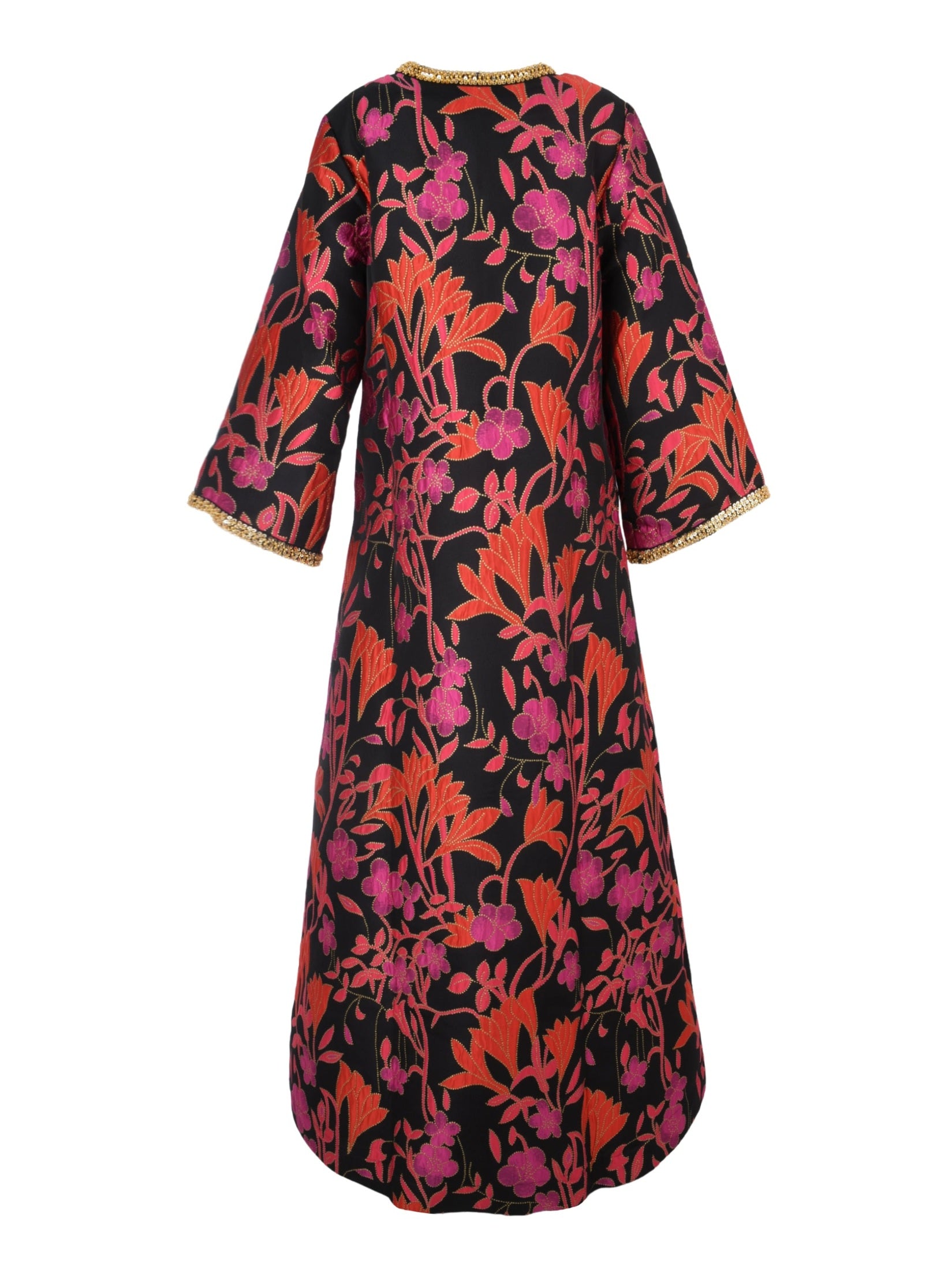 Aziza abaya red