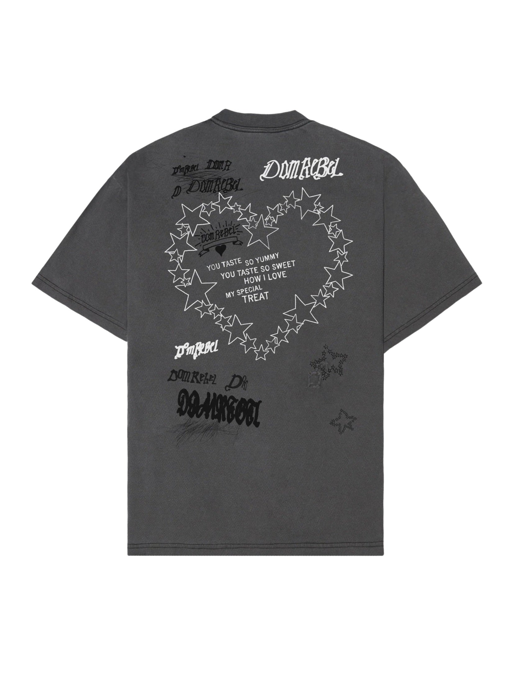 Treats t-shirt faded black