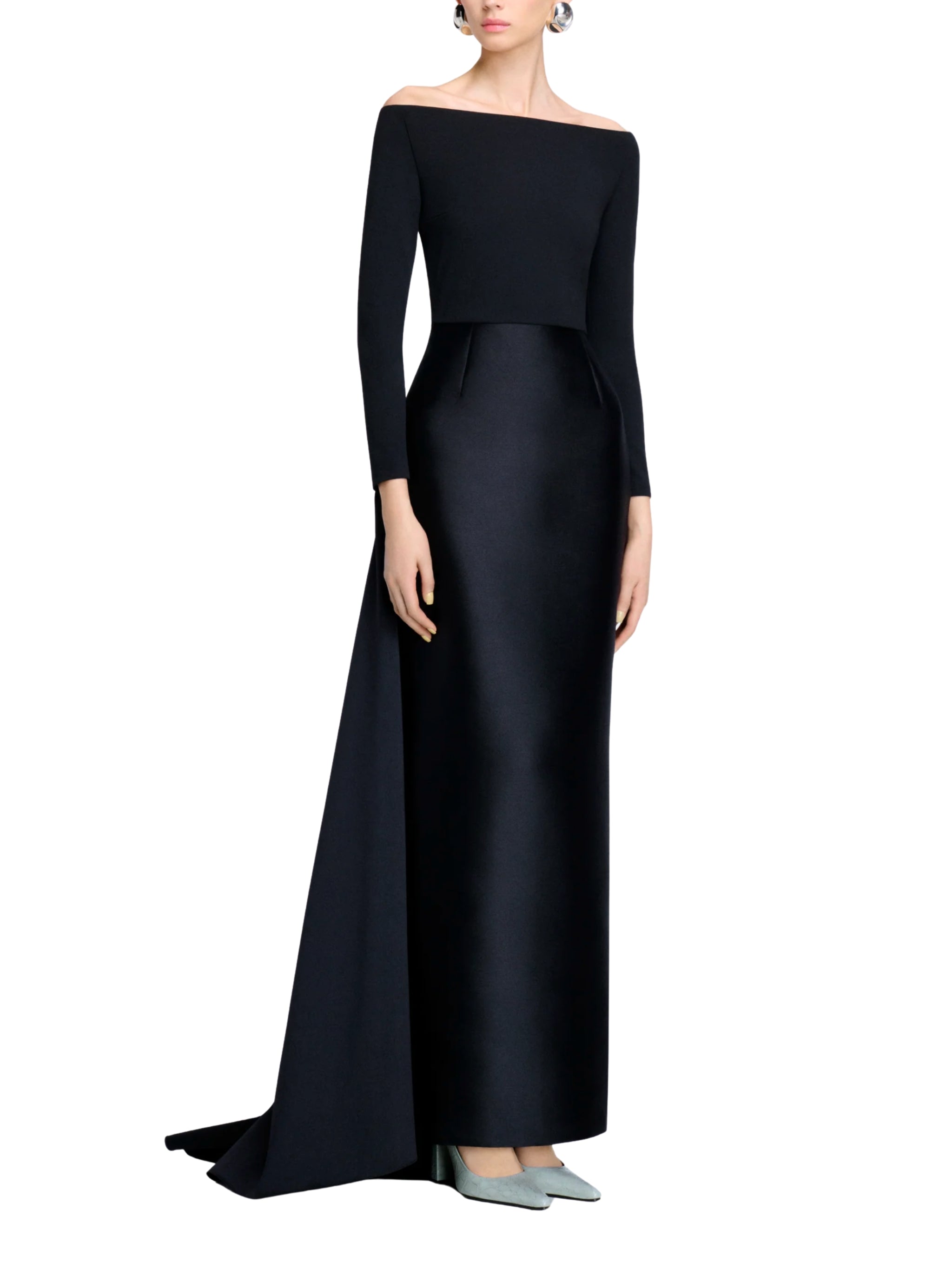 The Winslow Maxi Dress in Black