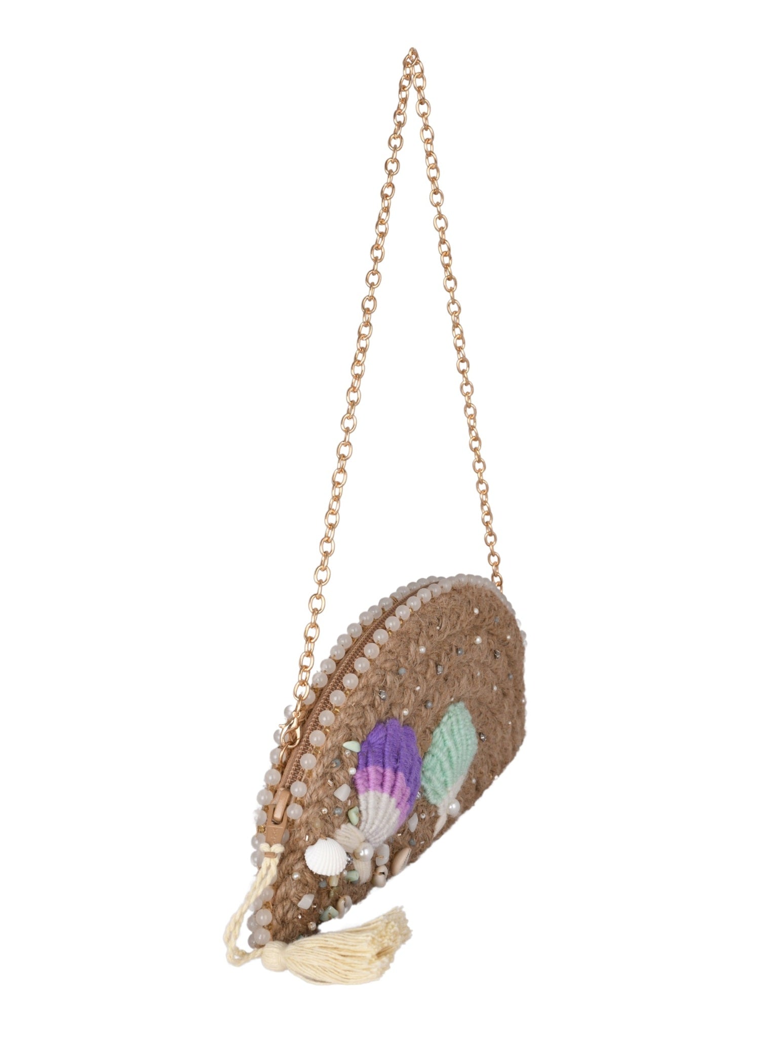 Seashell & pearl clutch seashells & pearls