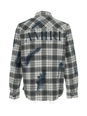 MA QUAD BLEACH FLANNEL