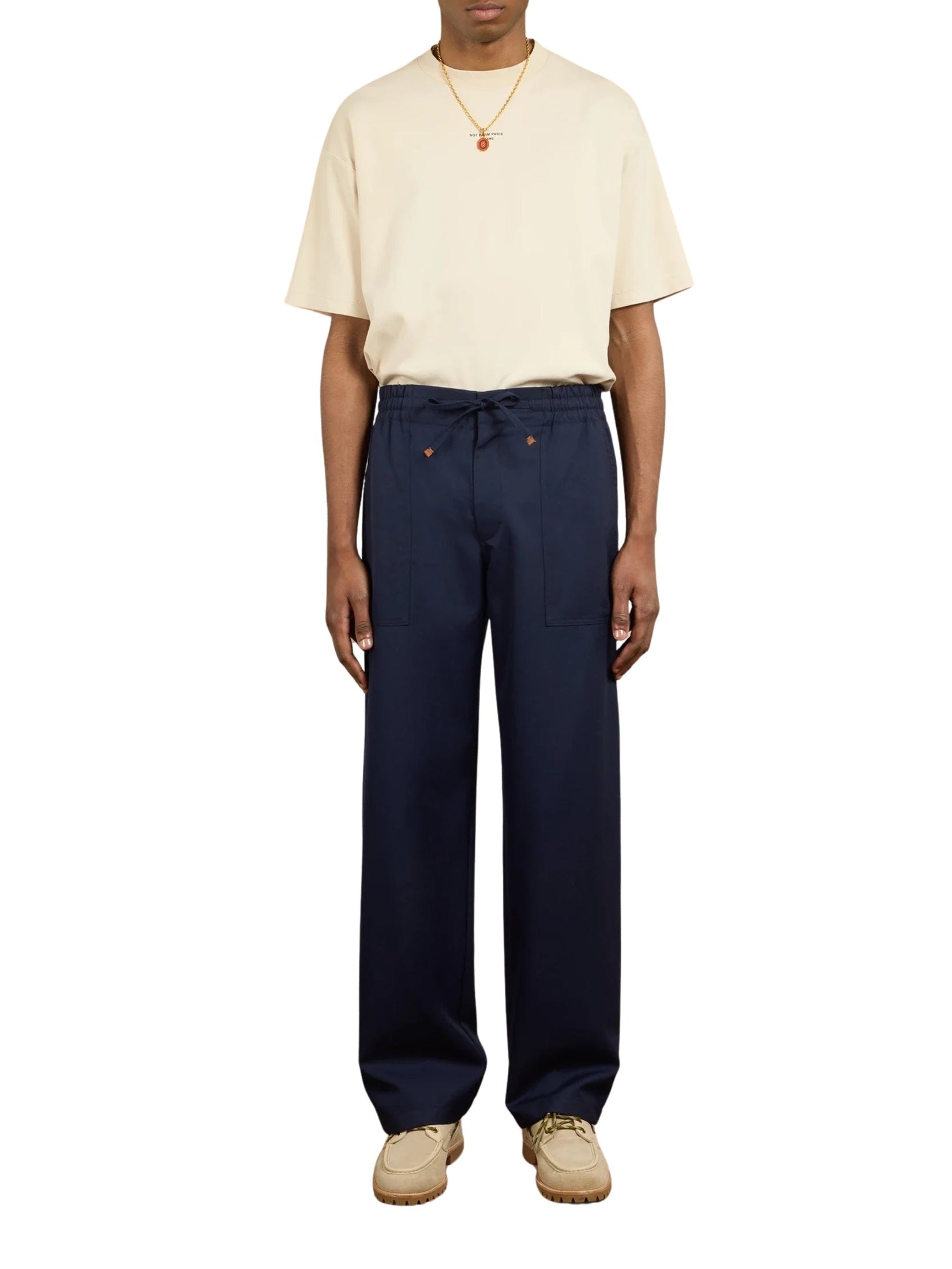 Le pantalon elastique laine