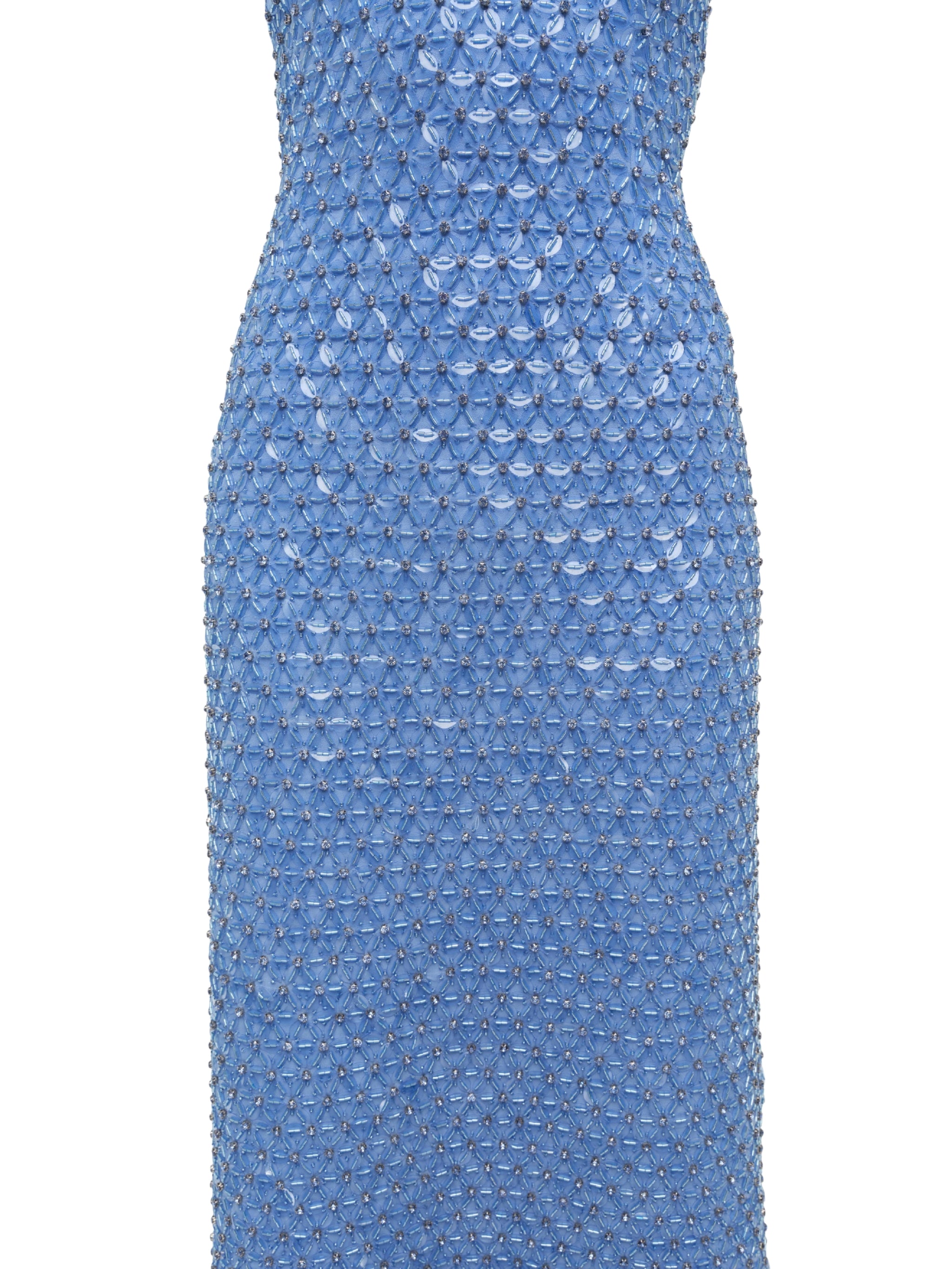 Vanessa embellished bustier midi dress