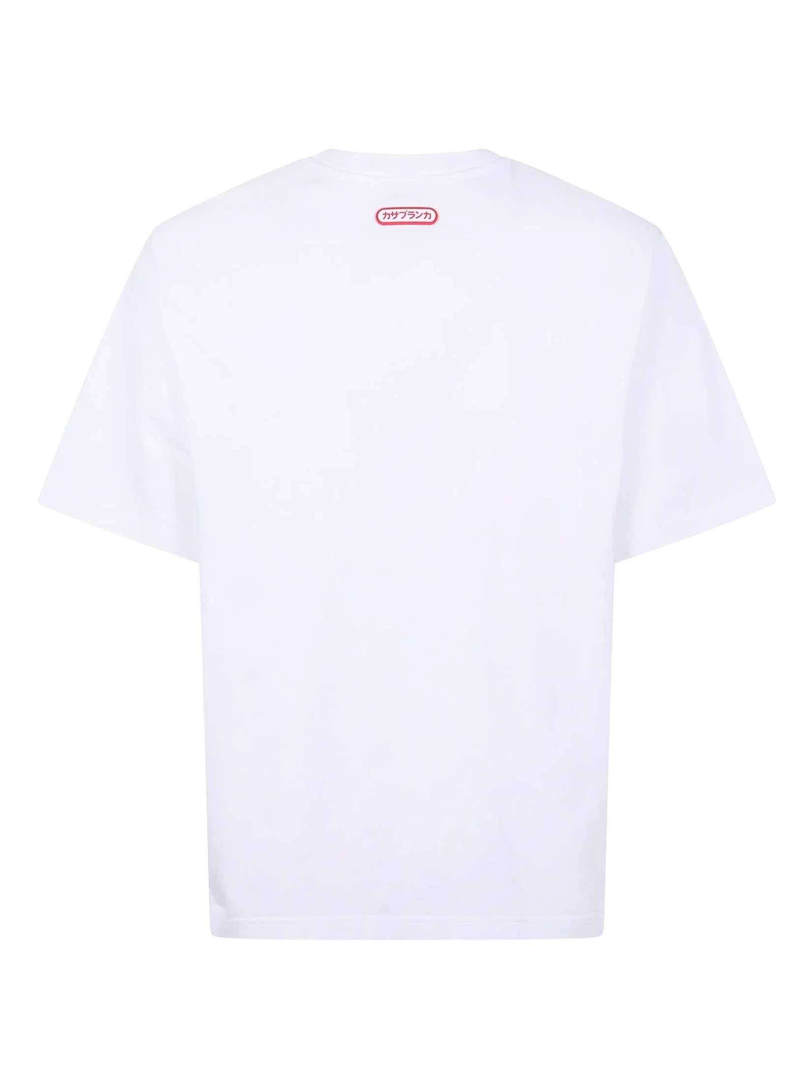 Casablanca logo patch oversized t-shirt