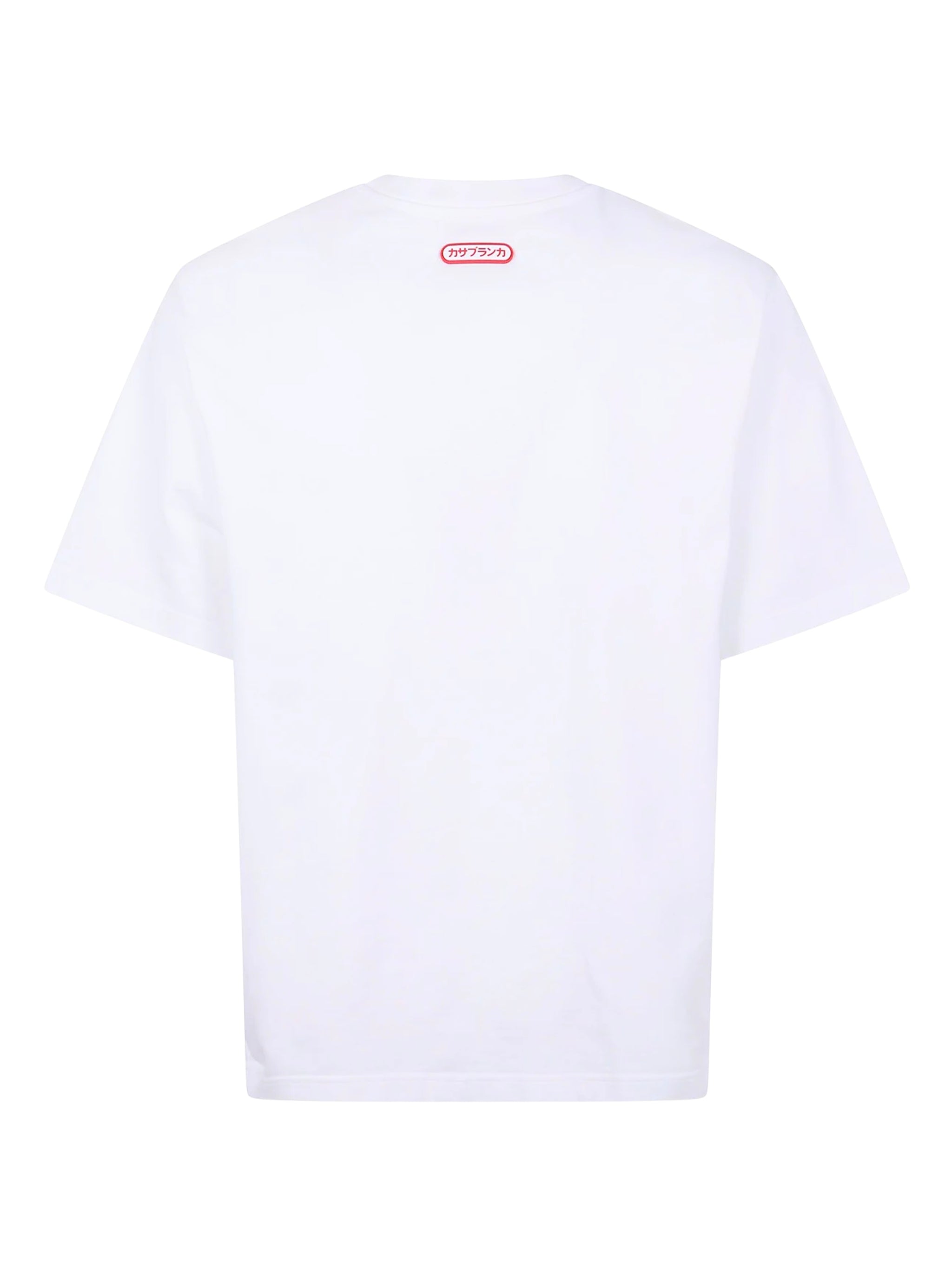 CASABLANCA LOGO PATCH OVERSIZED T-SHIRT