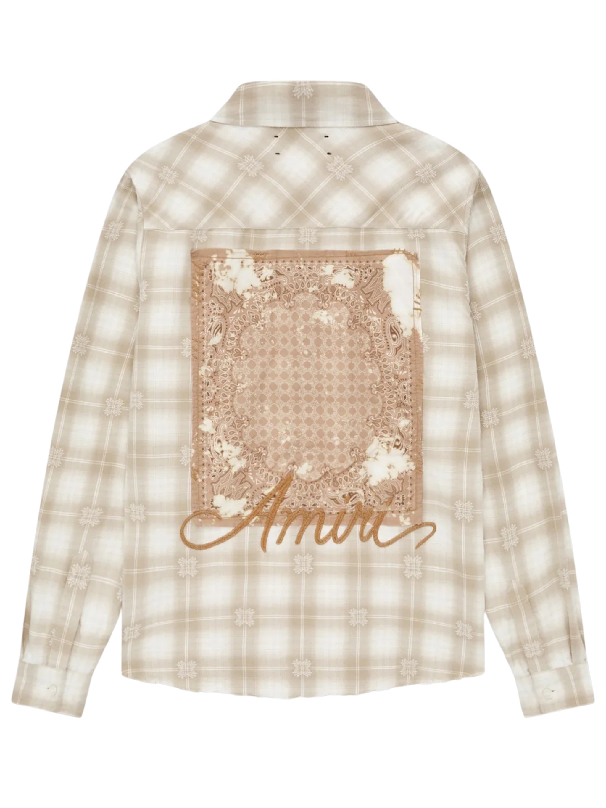 BLEACH BANDANA PATCH FLANNEL
