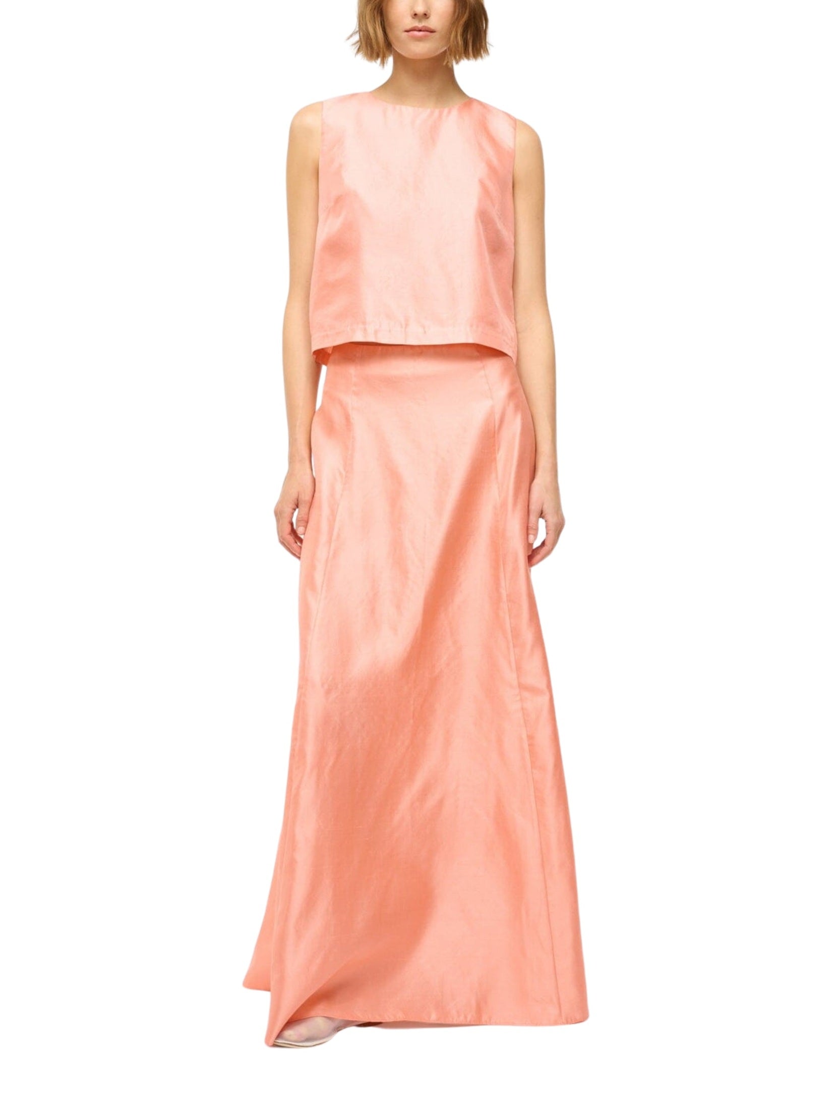 Vincenzo silk skirt