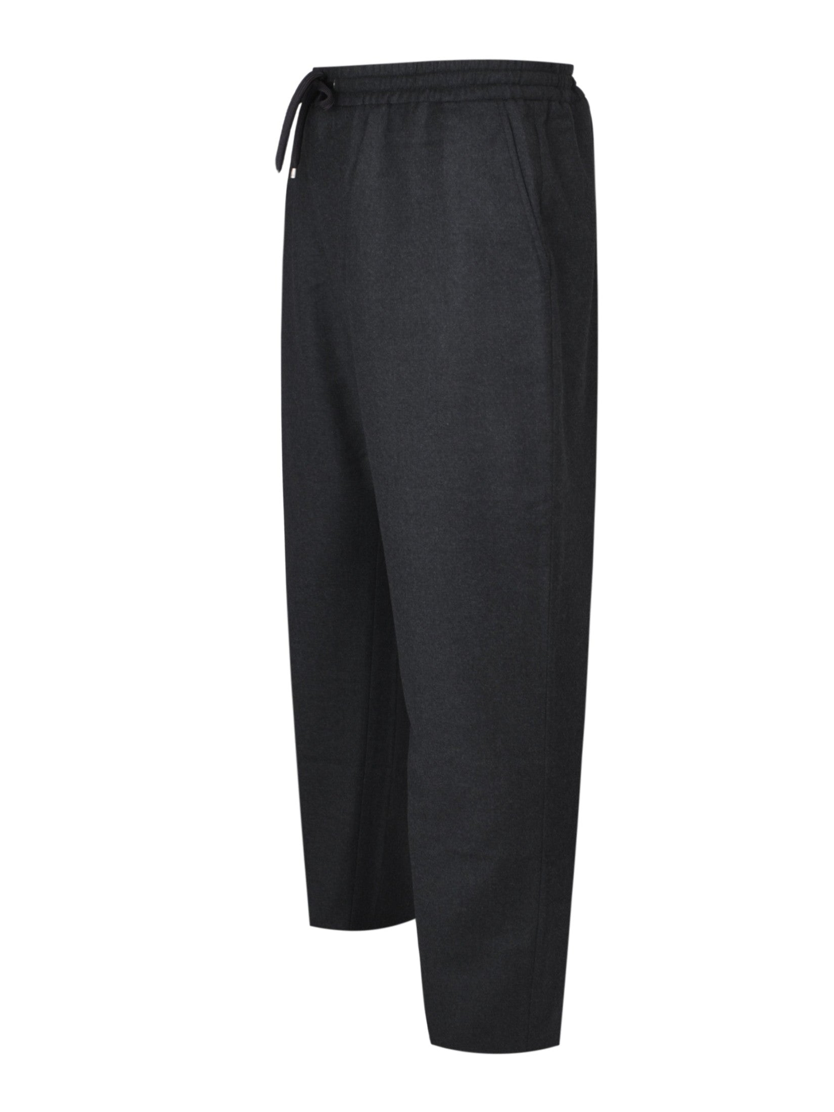 Long formal trouser light wool flannel