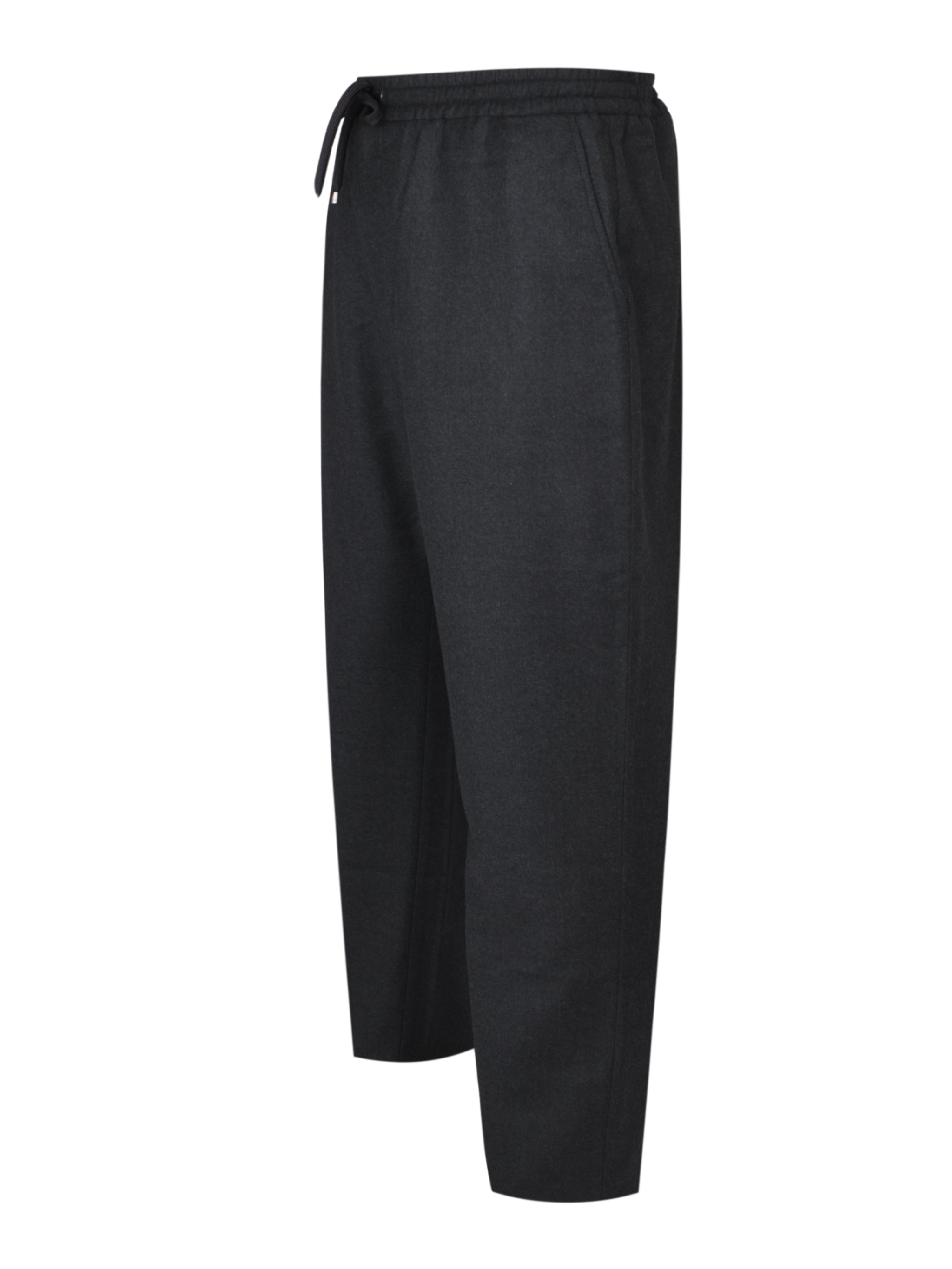 Long formal trouser light wool flannel