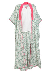 KIMONO GREEN BASIL SET