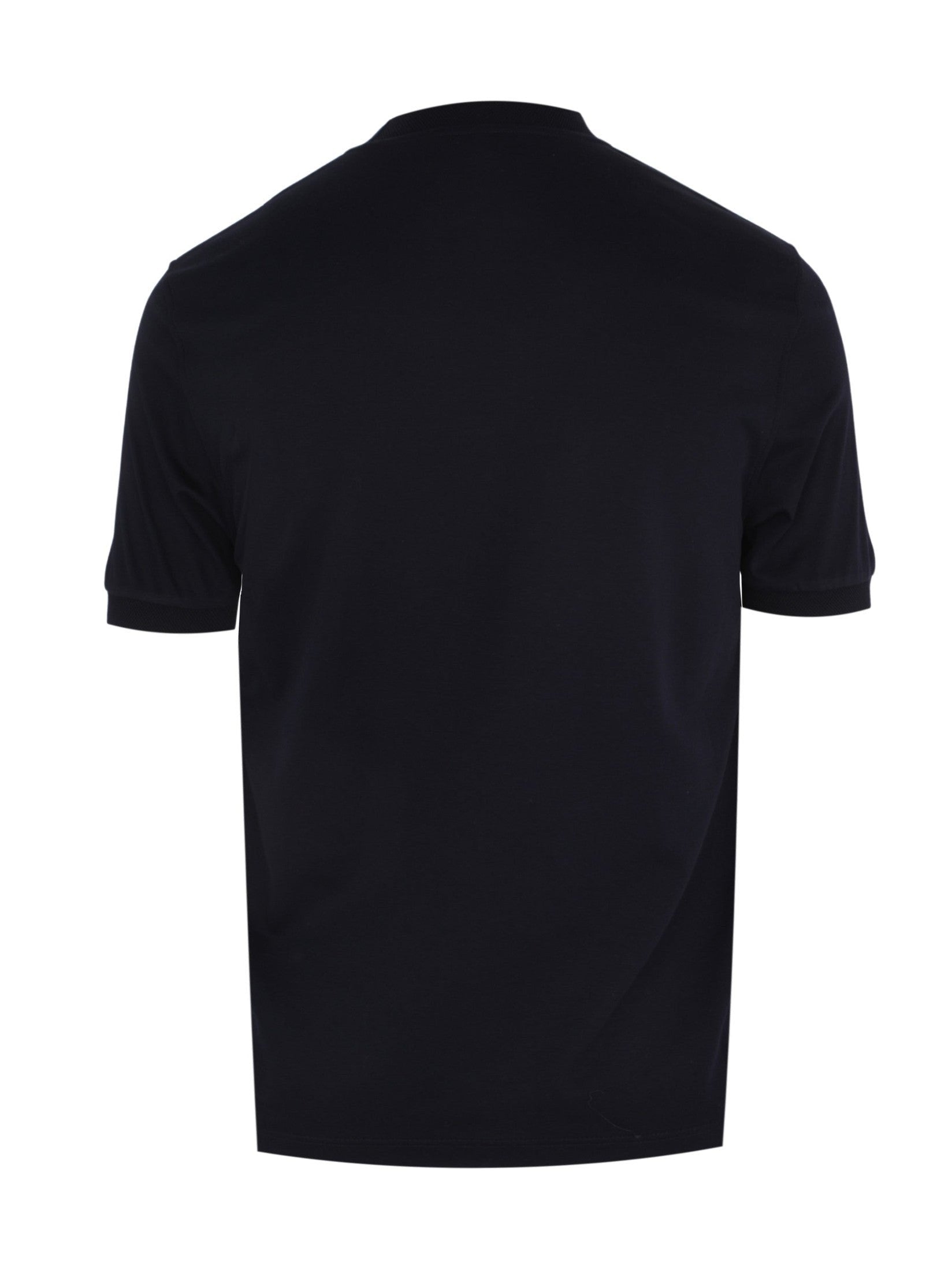 Cotton and silk short sleeves t-shirt