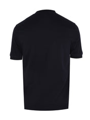 Cotton and silk short sleeves t-shirt