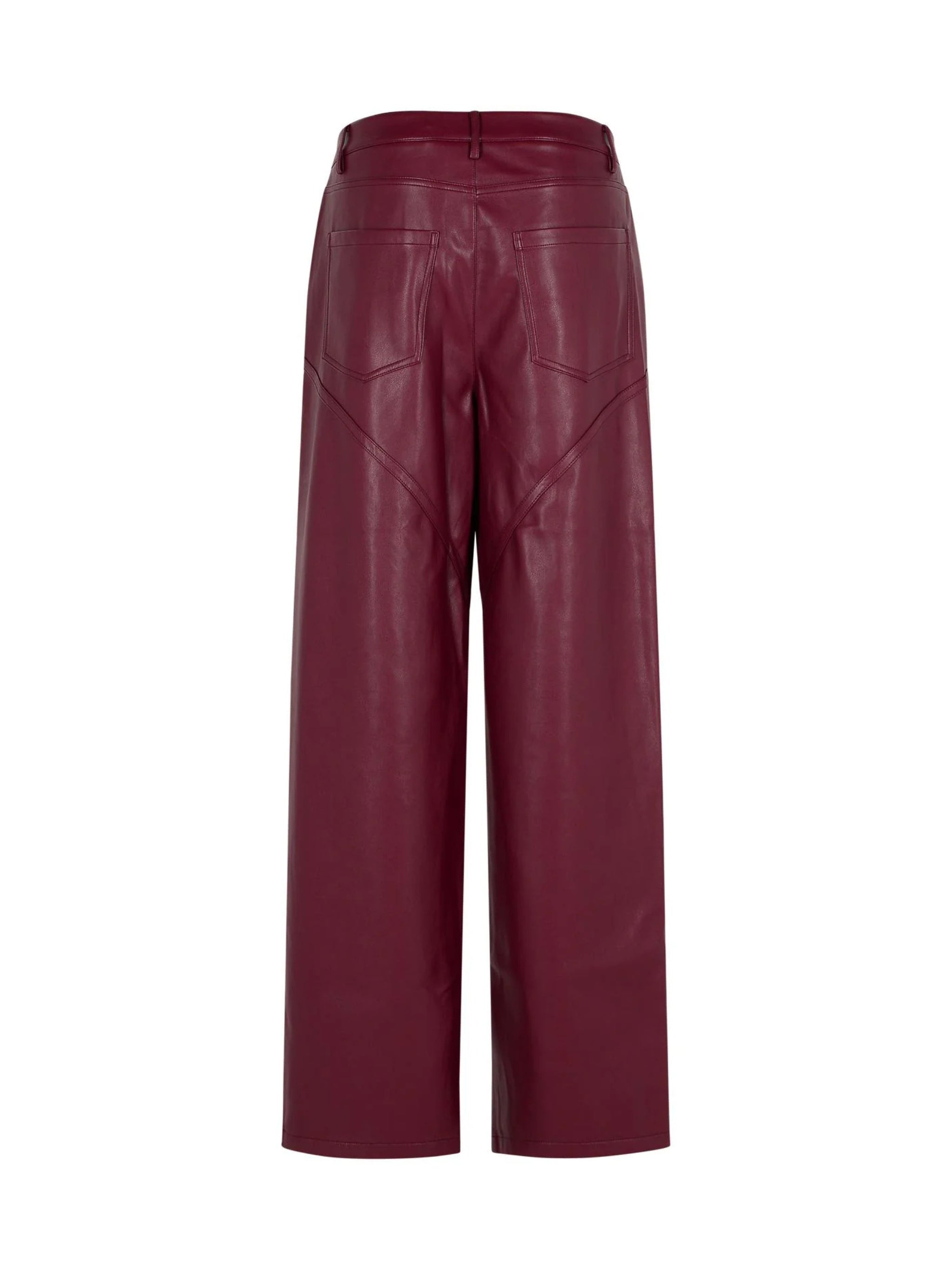 MID WAISTED PIPING PANTS