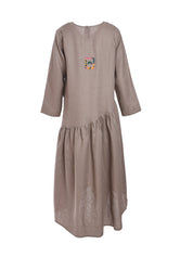 LONG LINEN DRESS