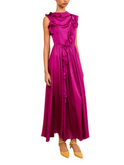 Saanvi cascading ruffles dress