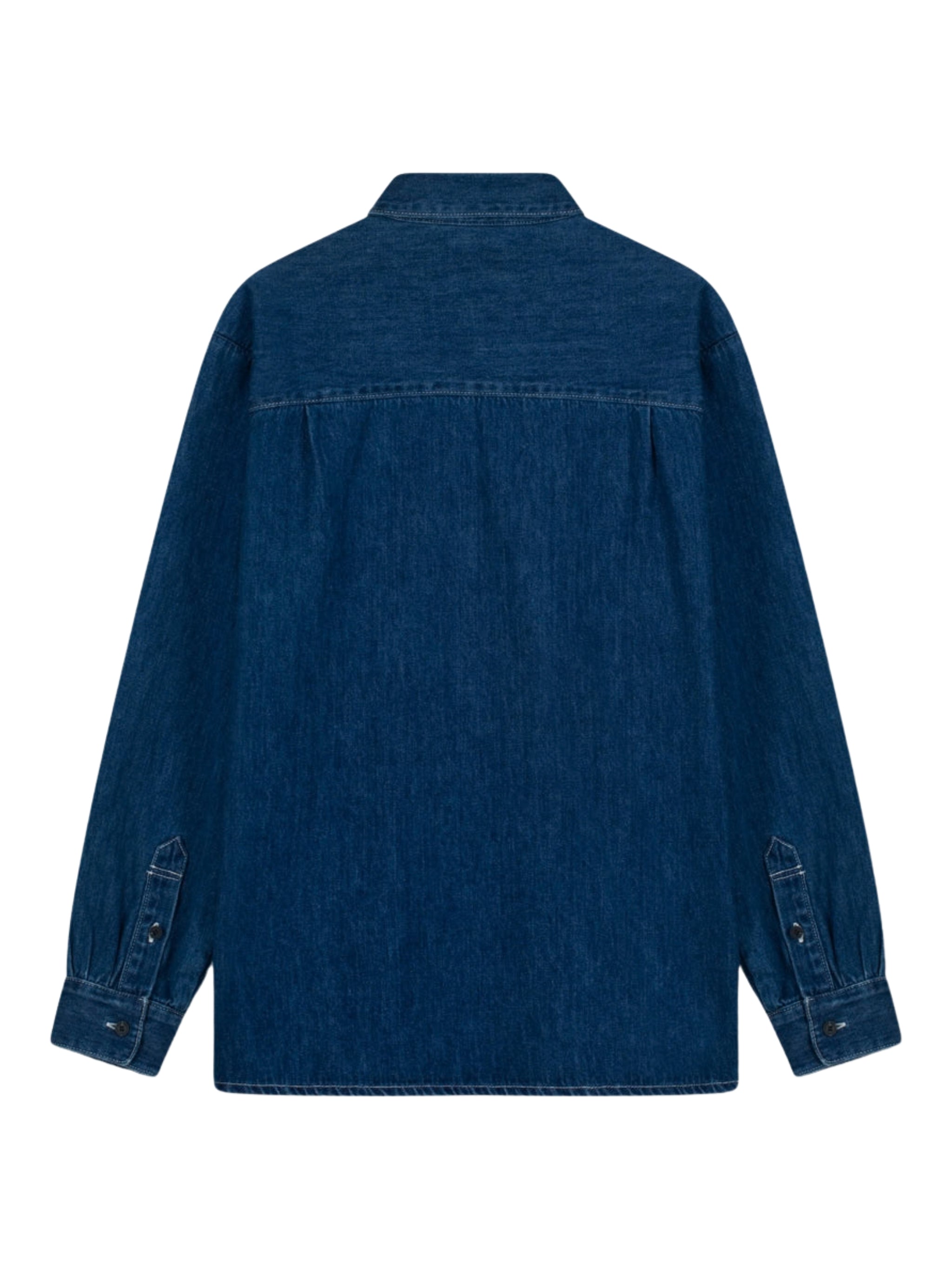 The indigo denim shirt