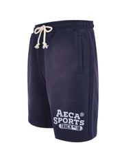 Washed cut-off hem sweat shorts