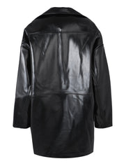 BLACK LEATHER JACKET