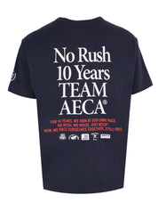 Aeca 10th anniversary logo half sleeve tee