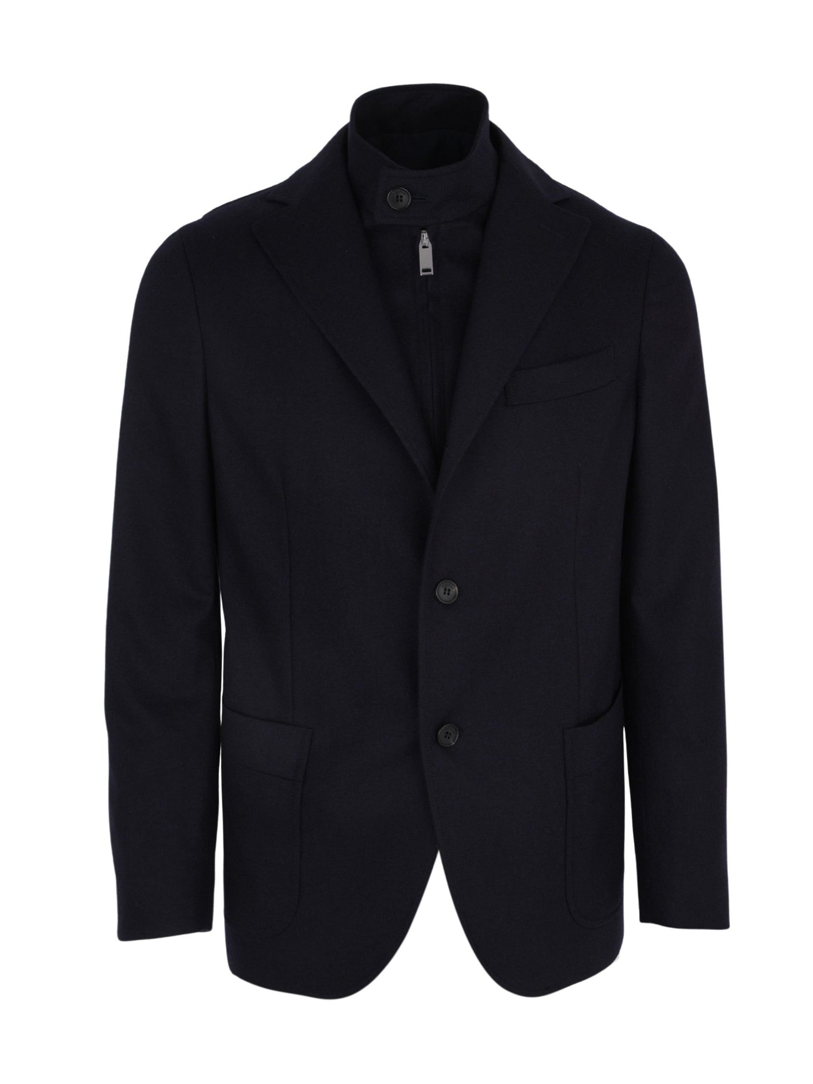 Single breast men jacket