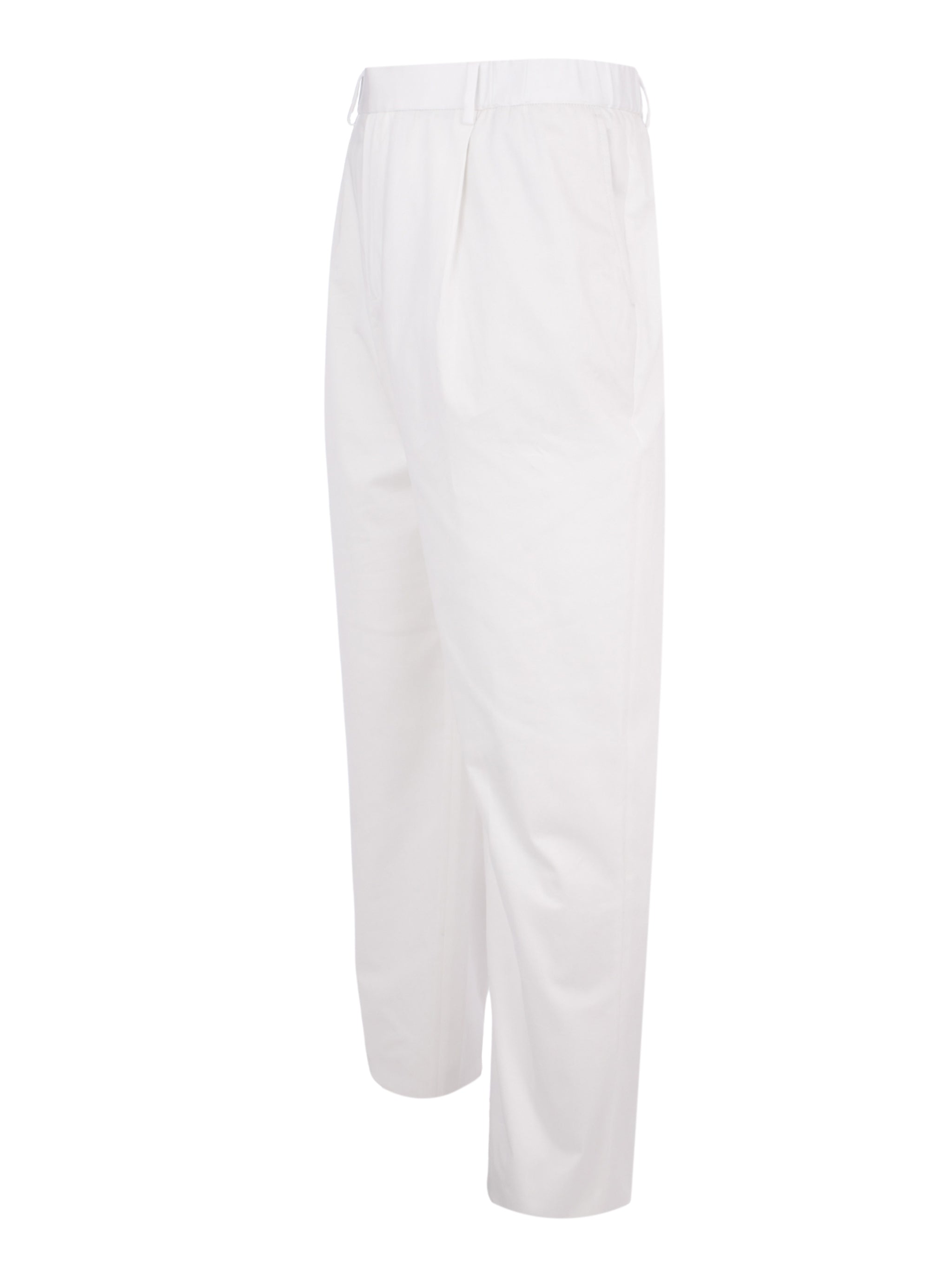 Long formal trouser cotton satin