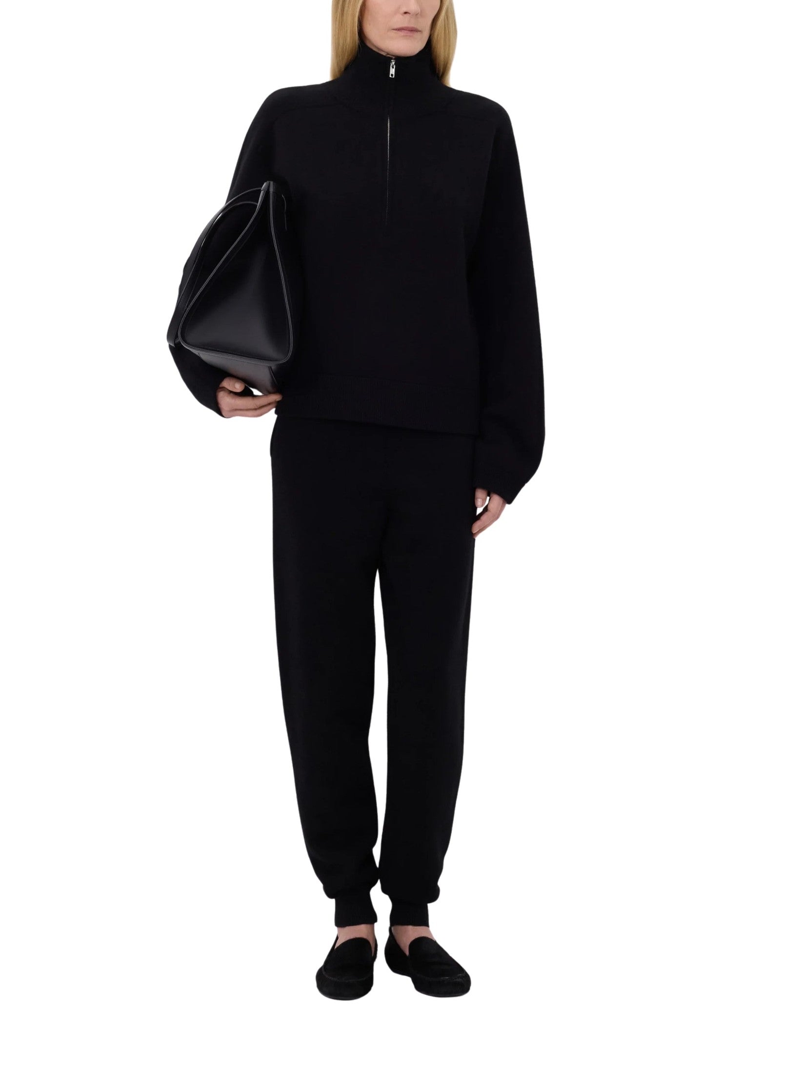Dries stand collar sweater