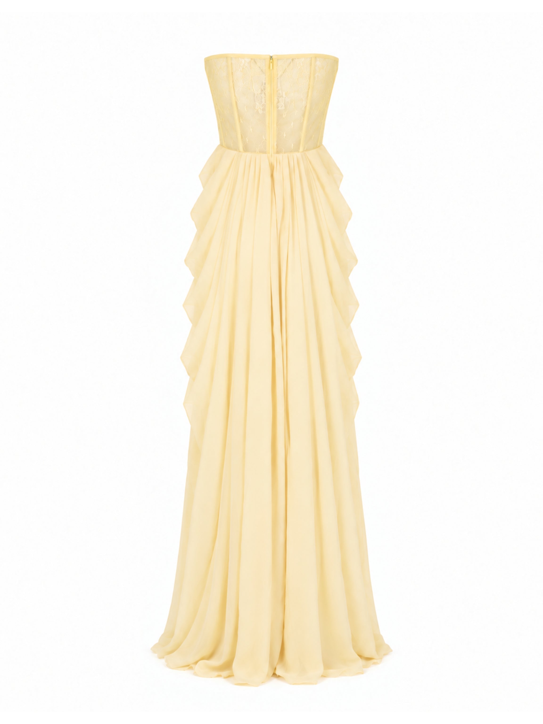 Chiffon-Lace Dress