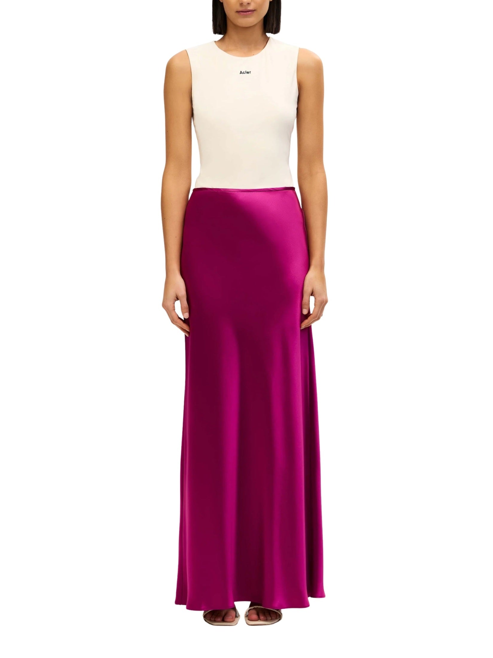 Shortgreen maxi skirt