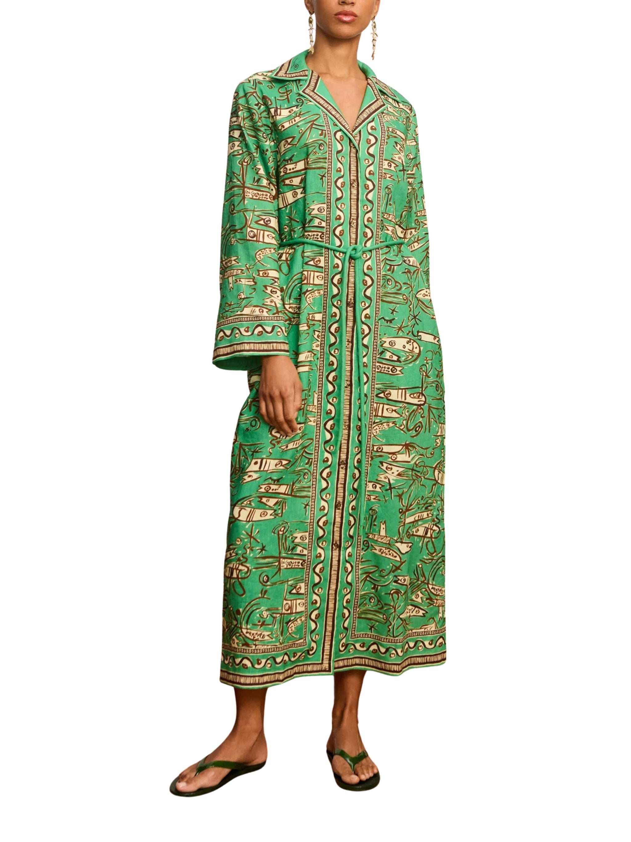 Fish sticks shirtdress