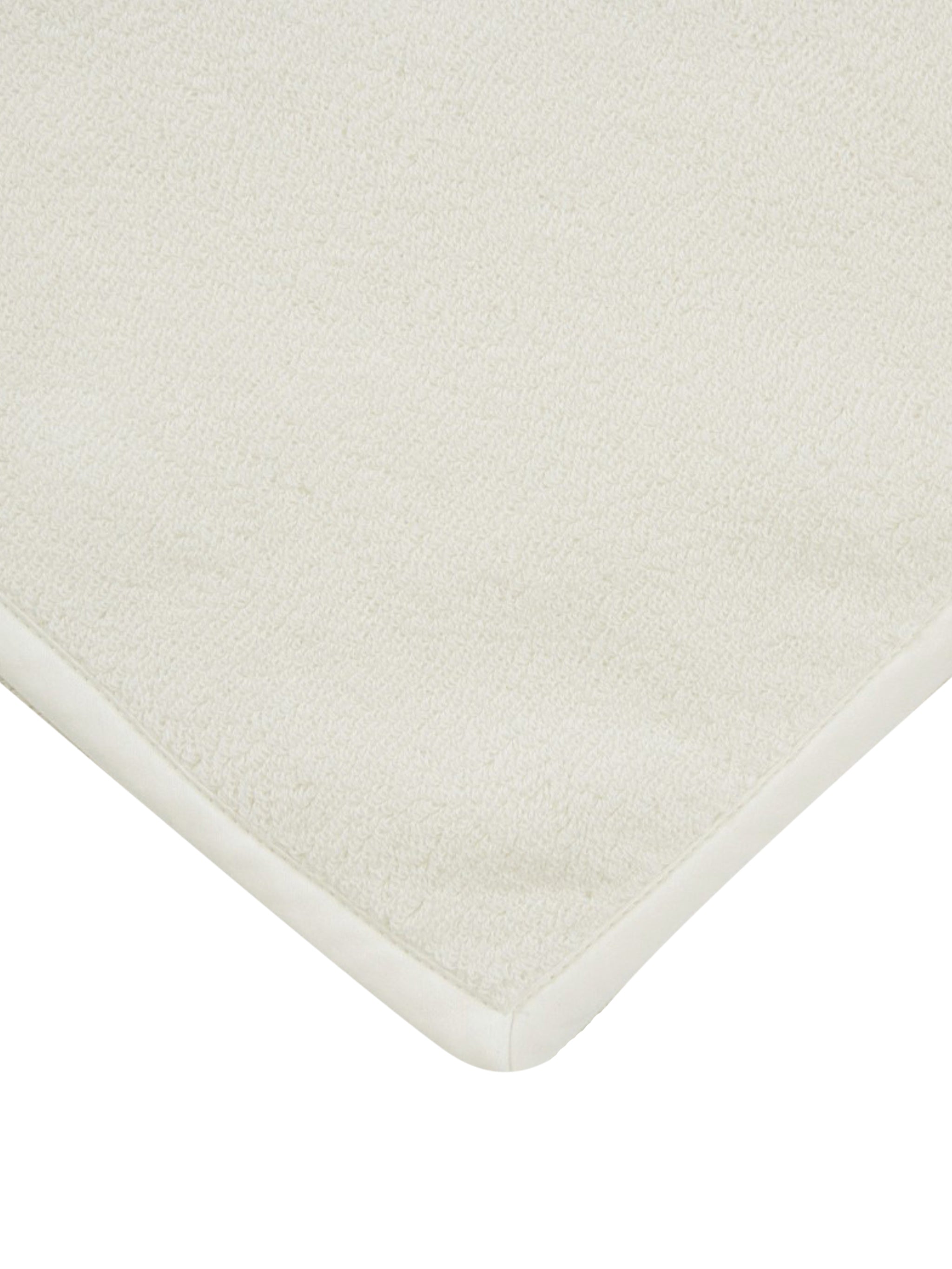Plush bath mat