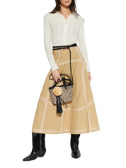 Norah a-line midi skirt