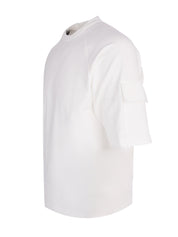 Metropolis series stretch fleece short sleeve sweatshirt
