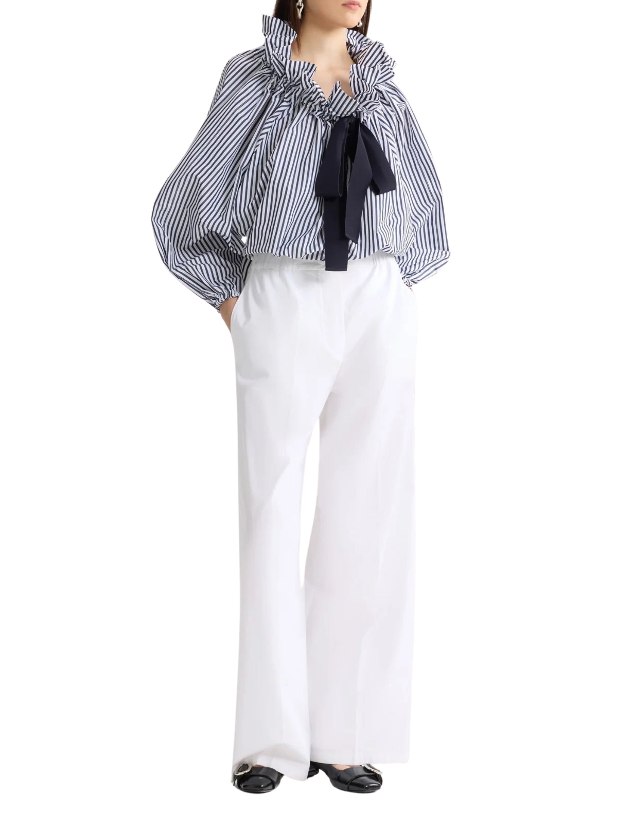 Organic Cotton Elasticated Waist Trousers