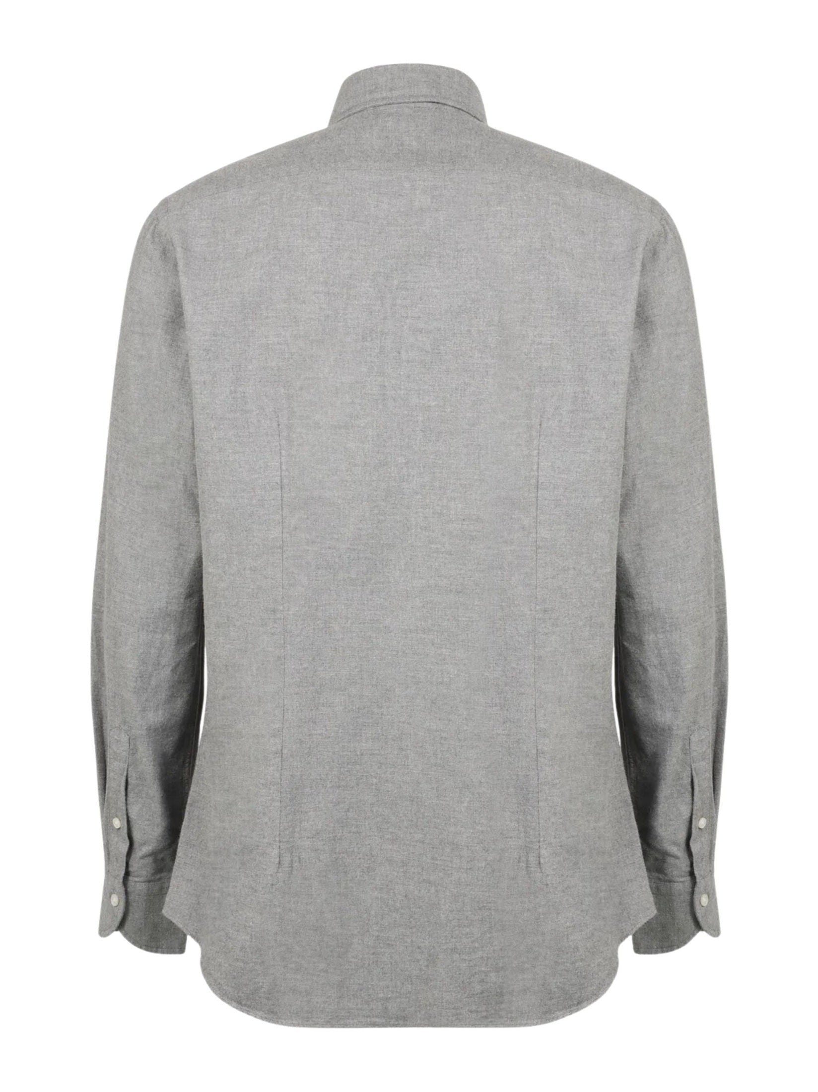 Long sleeve italian collar men shirt