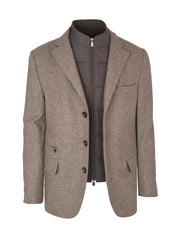 Jacket with chest